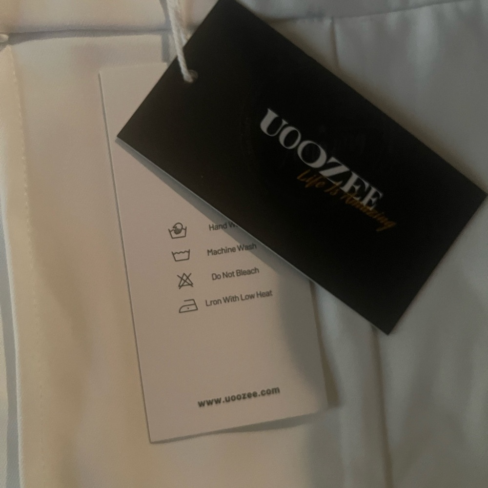 Uoozee White Maxi Skirt for Women